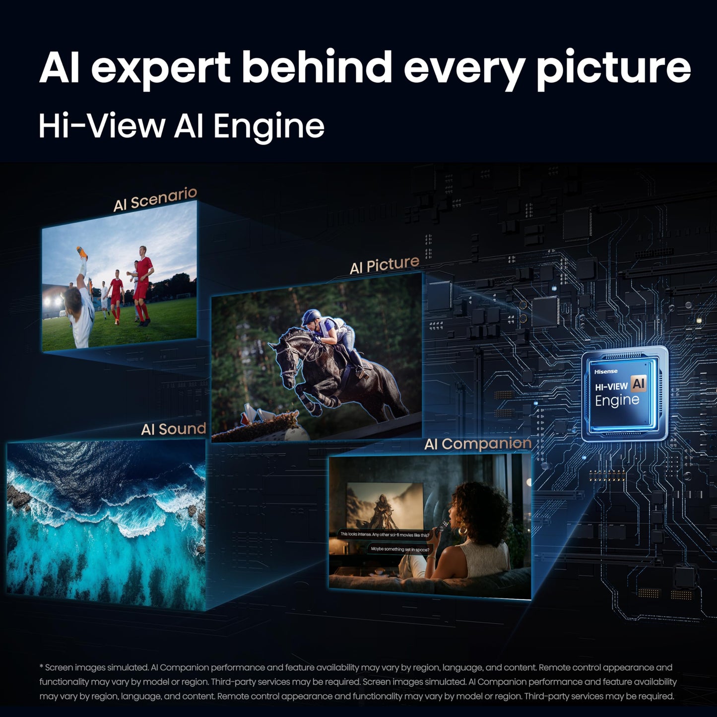Hisense 75" U6 Pro Series Mini‑LED 4K UHD HDR Gaming AI Smart Fire TV (75U6SF Pro, 2026 New) – Hi-QLED, Native 144Hz, Motion Rate 480, Dolby Vision IQ,· Atmos, HDR10+, Glare-Free, Alexa+