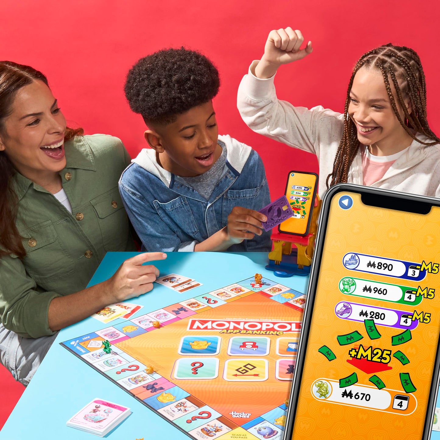 🔥82% Off!🔥Monopoly App Banking Board Game | App-Enabled Game