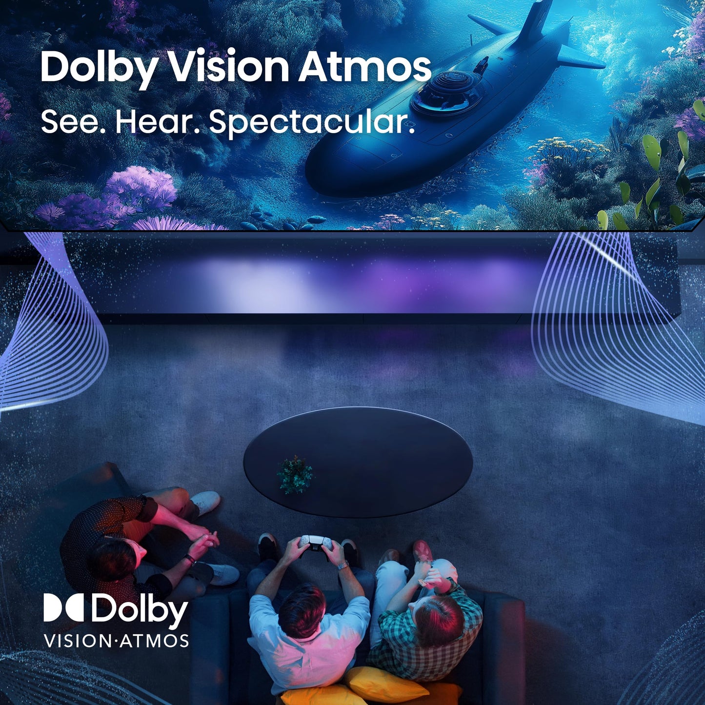 Hisense 75" E6 Cinema Series Hi-QLED 4K UHD Smart Fire TV (75E6QF, 2025 Model) - AI Light Sensor, Dolby Vision · Atmos, Voice Remote with Alexa, Motion Rate 120, HDR 10+ Adaptive, Game Mode Plus