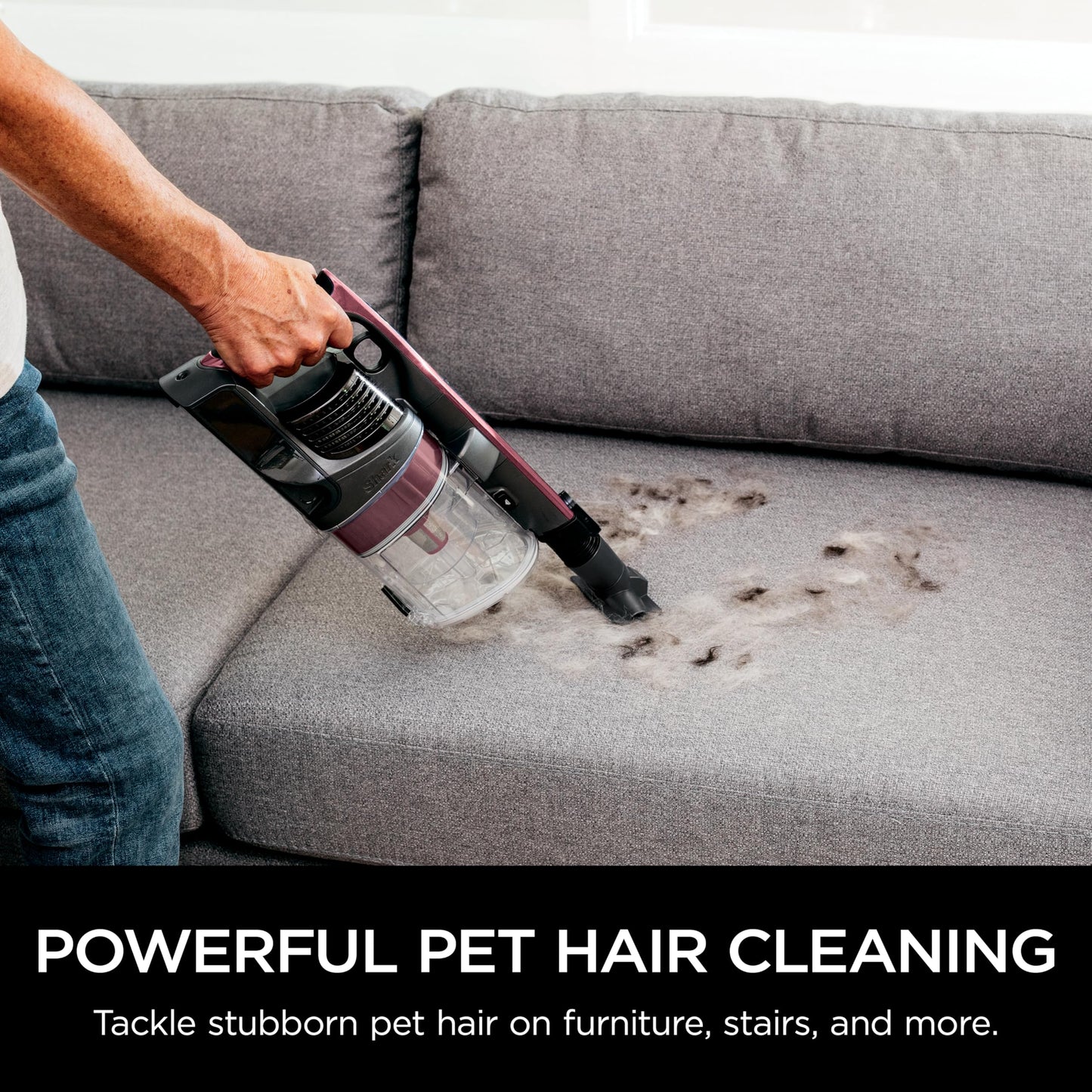 Shark® Cordless Pet, Cordless Lightweight Stick Vacuum Cleaner, Self Cleaning Brushroll, 40 Min Runtime, Removable Handheld, XL Dust Cup, Moonlight Blue, IY143H (2026 Release)