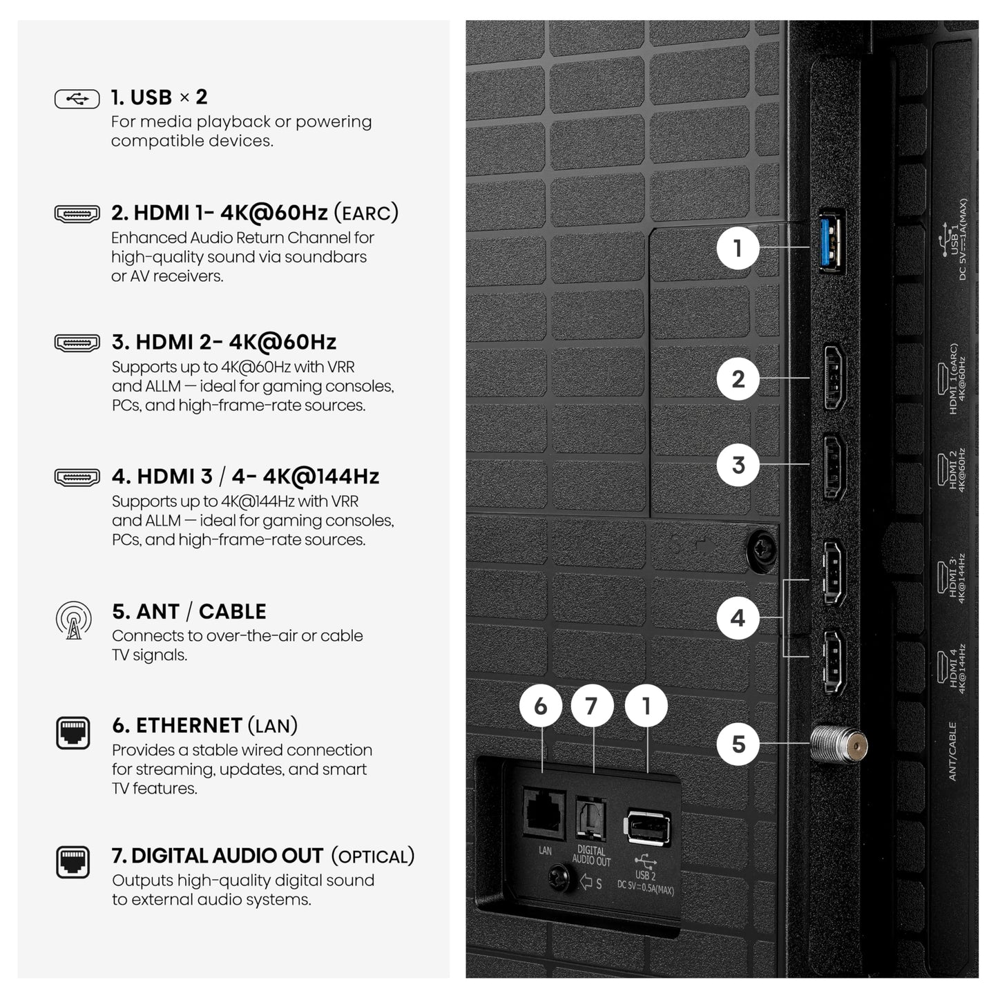 Hisense 75" U6 Pro Series Mini‑LED 4K UHD HDR Gaming AI Smart Fire TV (75U6SF Pro, 2026 New) – Hi-QLED, Native 144Hz, Motion Rate 480, Dolby Vision IQ,· Atmos, HDR10+, Glare-Free, Alexa+