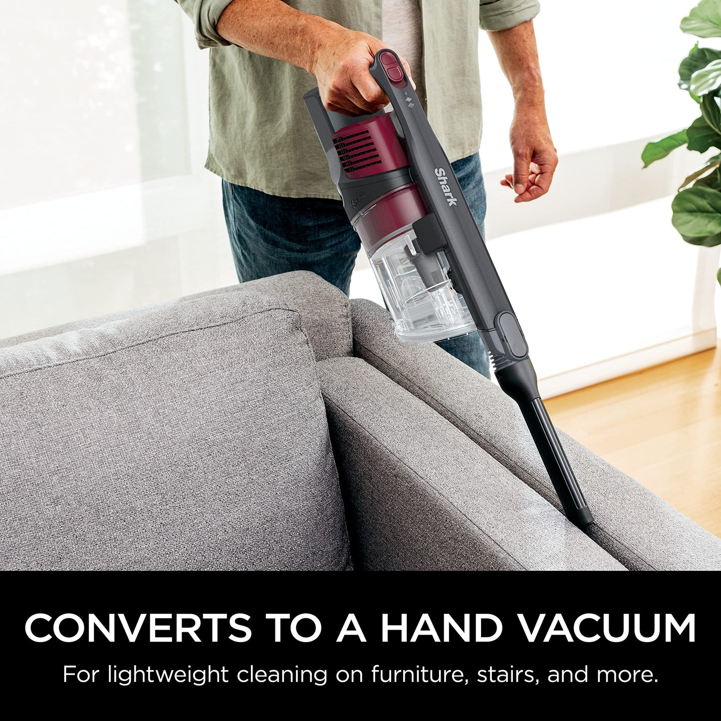 Shark® Cordless Pet, Cordless Lightweight Stick Vacuum Cleaner, Self Cleaning Brushroll, 40 Min Runtime, Removable Handheld, XL Dust Cup, Moonlight Blue, IY143H (2026 Release)