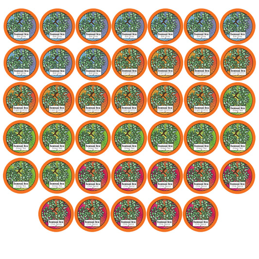 Bonsai Tea Co. Variety Pack, Compatible with K Cup Brewers Including 2.0, 40 Count