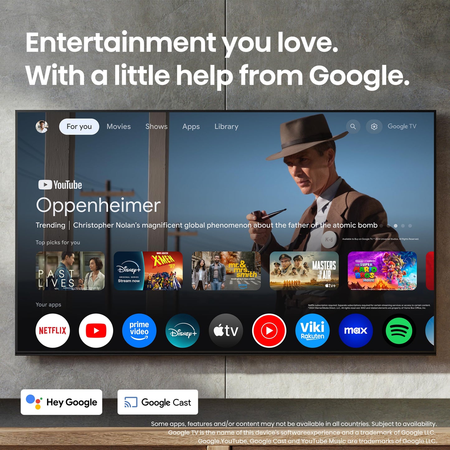 Hisense 100" Class U8 Mini-LED ULED 4K UHD Google Smart TV (100U8QG, 2025 Model) - QLED, Native 165Hz, VRR 288, Up to 5000 Nits, HDR10+, Dolby Vision IQ · Atmos, IMAX Enhanced, 4.1.2 Ch Surround
