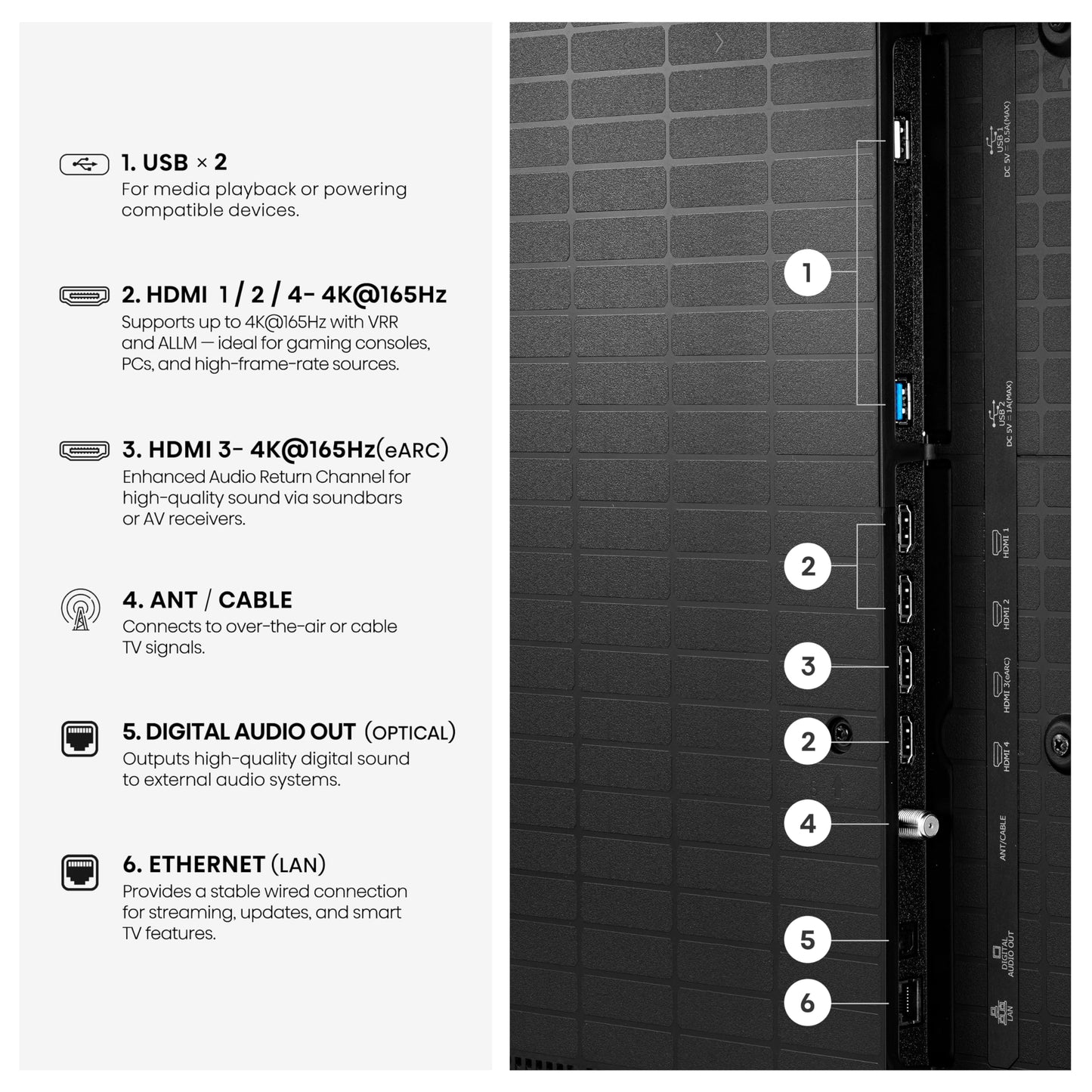 Hisense 75" U7 Mini-LED ULED 4K UHD Best Premium Gaming Smart Google TV (75U7SG, 2026 NEW) - Hi-QLED, Native 165Hz, VRR 330, HDR10+, Dolby Vision IQ·Atmos, IMAX Enhanced, Anti-Reflection, 2.1.2 Ch