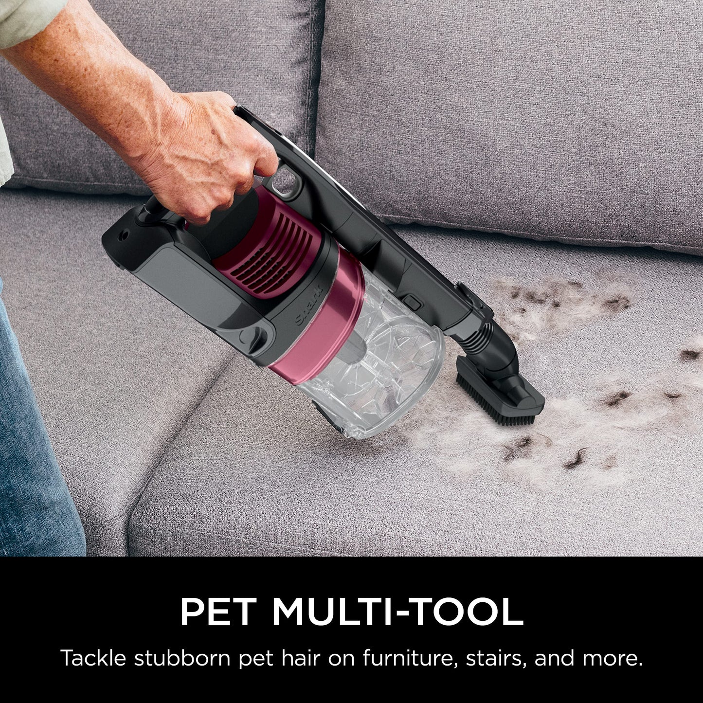 Shark® Cordless Pet, Cordless Lightweight Stick Vacuum Cleaner, Self Cleaning Brushroll, 40 Min Runtime, Removable Handheld, XL Dust Cup, Moonlight Blue, IY143H (2026 Release)